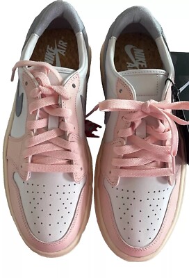 Air Jordan 1 Elevate Low Atmosphere/LT Steel Grey-White DH7004-600 Womens 9.5