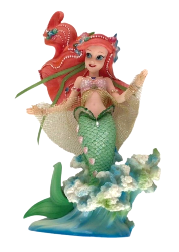 Ariel Disney Figurine Mermaid Enesco Couture de Force Item # 4037524 + Box - Picture 2 of 13
