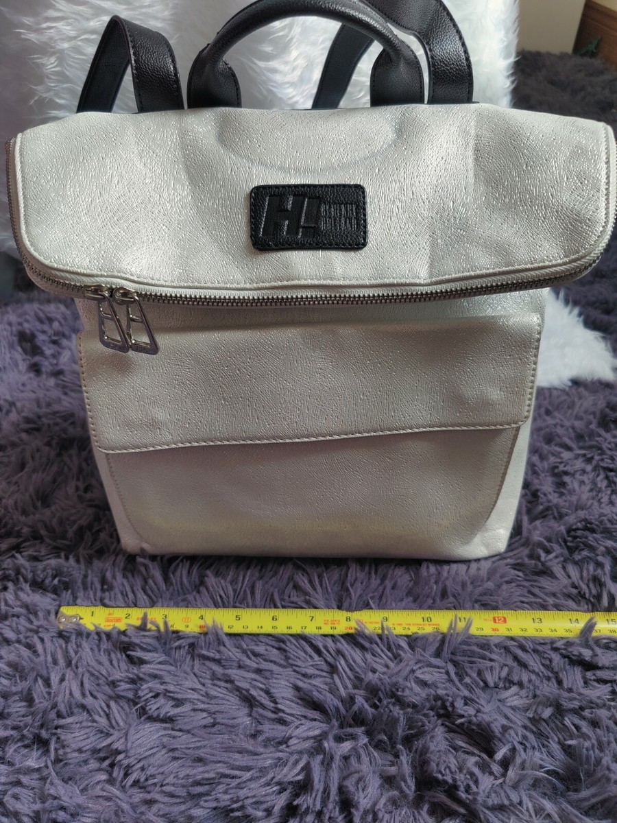 Henry Holland Backpack Cross hatch metallic UK