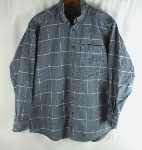 Vintage Woolrich John Rich and Bros Gray Plaid Lo… - image 1