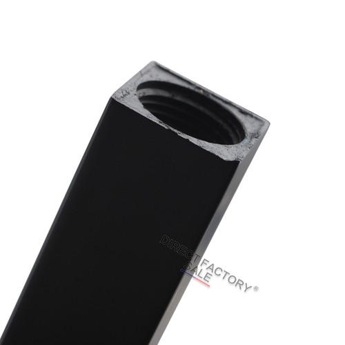ACA 200 300 400 600mm Round Square Straight Ceiling Shower Arm Chrome / Black - Picture 35 of 38