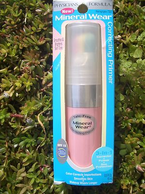 PHYSICIANS FORMULA MINERAL CORRECTING PRIMER, PINK HIGHLIGHTER, BOX FLAP MISSING
