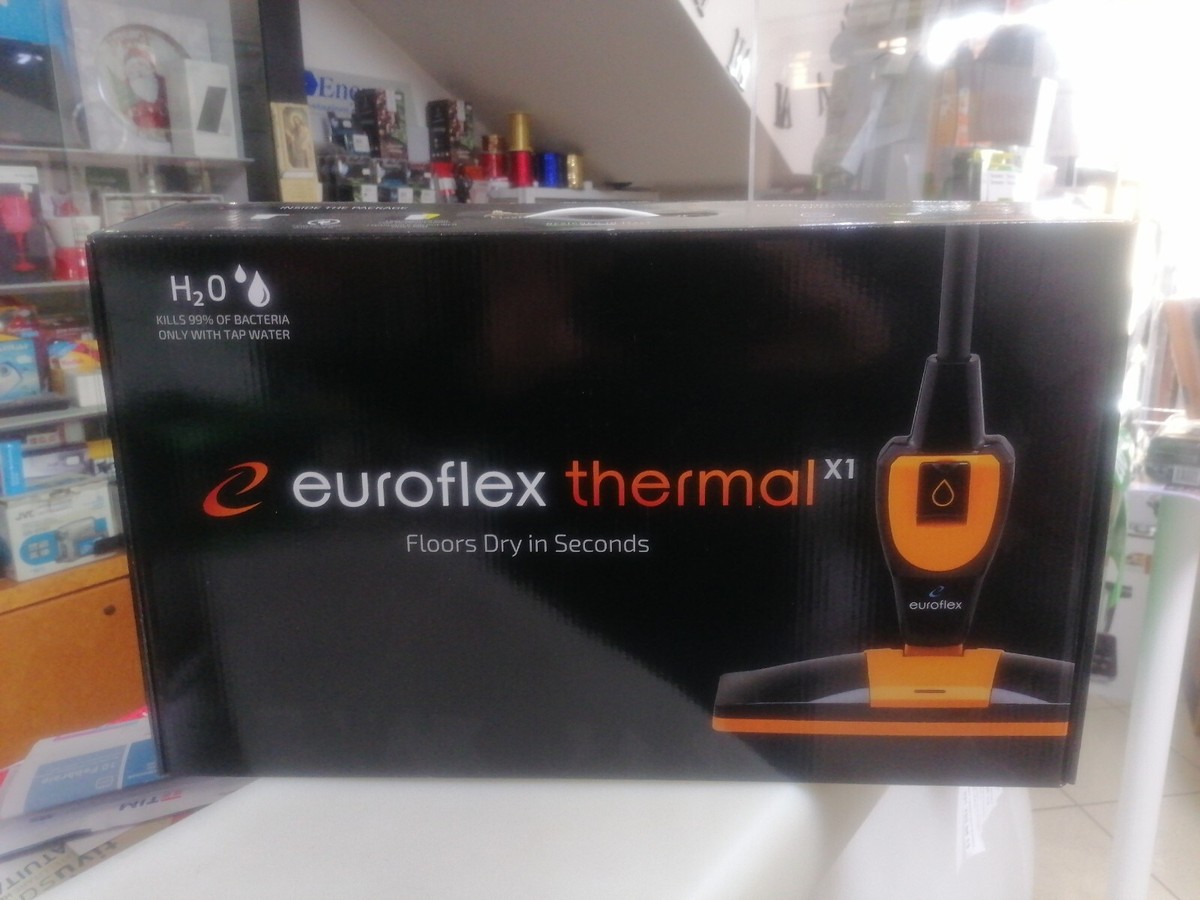 Euroflex Kit 3 Panni In Microfibra Per Scopa A Vapore Thermal X1 – Alta Cattura Sporco, Lavabili A 40°C, Compatibili Con Vapour, Ideali Per Pavimenti