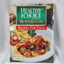 Healthy Choice Condensed Soup Recipes Creations Retro Hardcover Cookbook SEALED