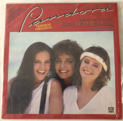 PANDORA - FUERA DE MI CORAZON - MEXICAN 12¨EP, MAXI-SINGLE, HOLE