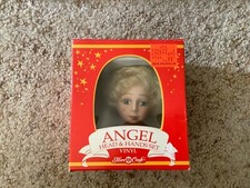 Fibre-Craft Vinyl ANGEL HEAD HANDS Set DOLL Making Parts 1991 CRAFTS