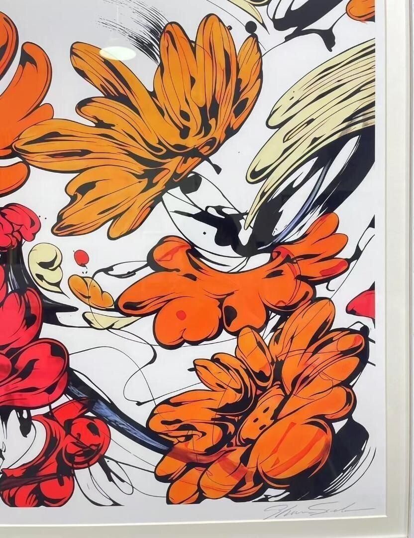 SHUN SUDO for Flora-ss-Red ED35 シルクスクリーン Shun Sudo For Flora-ss-Red 2024 Signed Silkscreen Edition 35