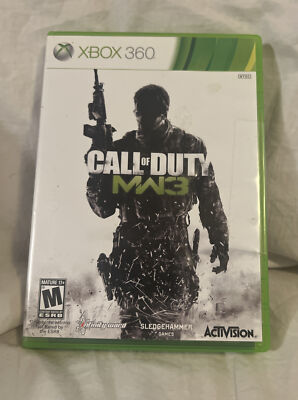 Call of Duty Modern Warfare 3 Xbox 360 - Complete COD M Mature Activision