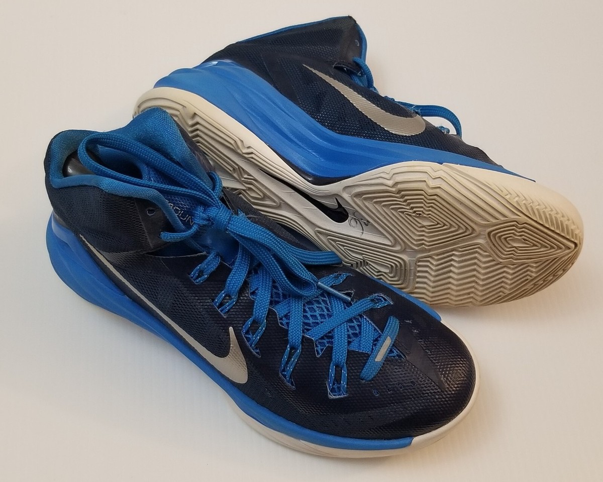 Nike Womens Hyperdunk 2014 653484-403 Blue Basketball Shoes