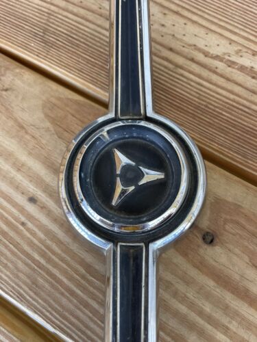 USED Dodge Coronet (1966) Steering Wheel Chrome Horn Ring Center 2643686 - Picture 3 of 11
