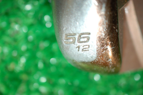 RH Power Play Raw Spin 56*/12 bounce Wedge graphite shaft 37 in. #W181 - Picture 4 of 12