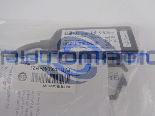 Adattatore HP KVM Per Console USB, Modello 396633-001 (Ricondizionato)