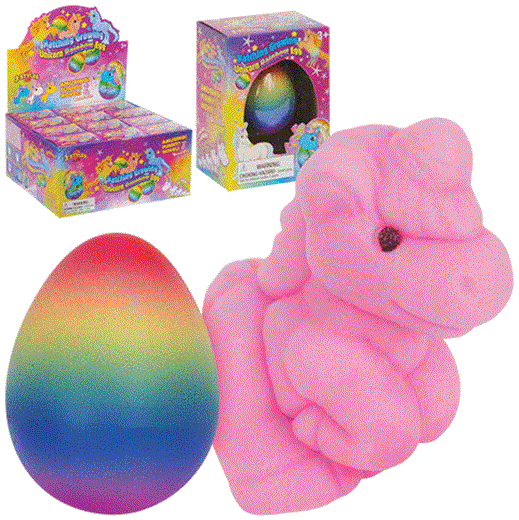 2 HATCHING GROWING UNICORN GROWING PET HATCH 'EM EGG eBay