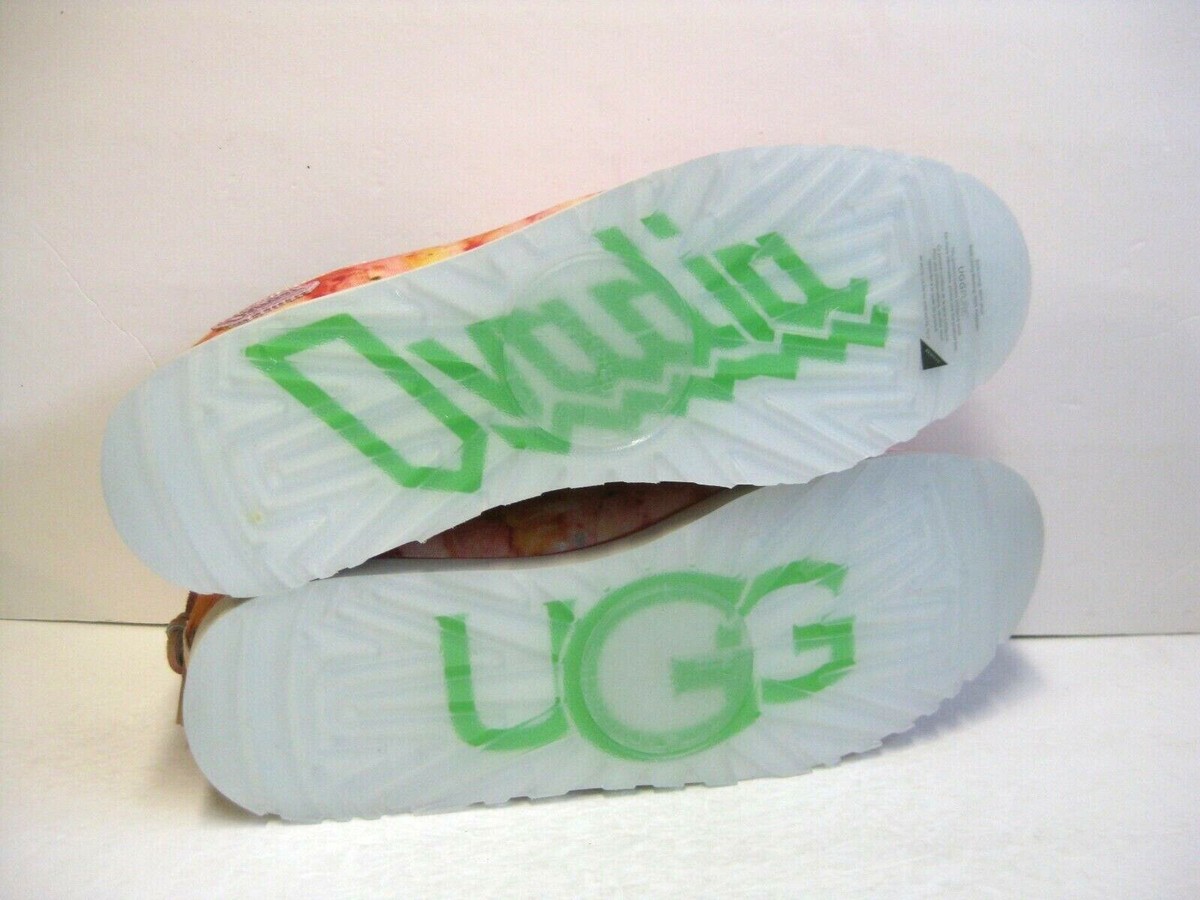 UGG X OVADIA TASMAN MEN SLIPPERS TIE DYE US 17 /UK 16 /EU 51 