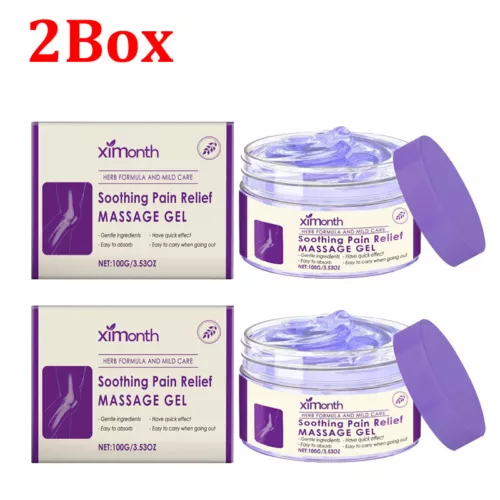 Kresin Joint Pain Gel Purple Gel, Kresin Soothing Pain Massage Gel Neck 100g 1-5 - Picture 15 of 17