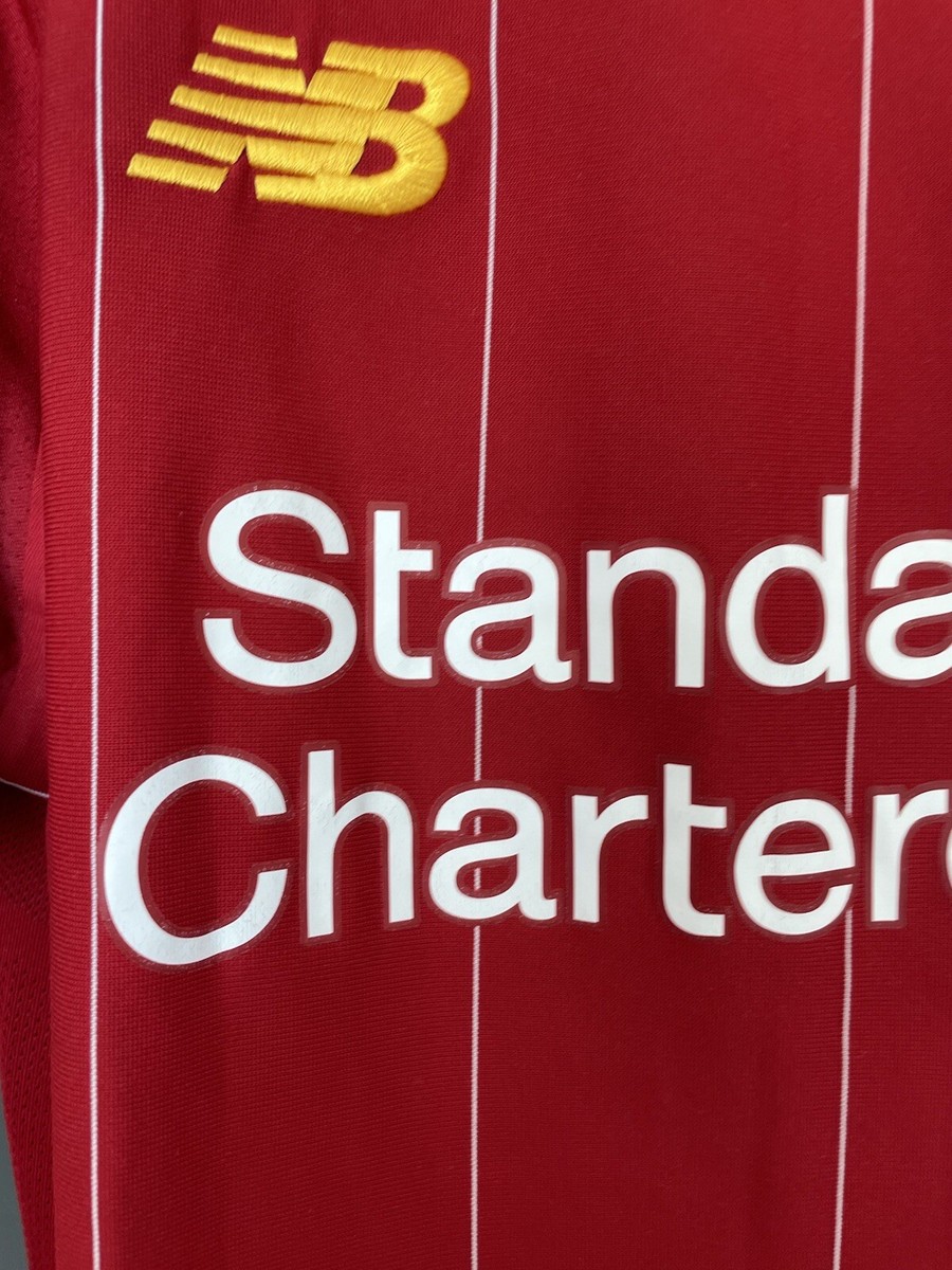 Maillot Liverpool Home 2019/2020 New Balance – Taille L, état Moyen Mais Authentique