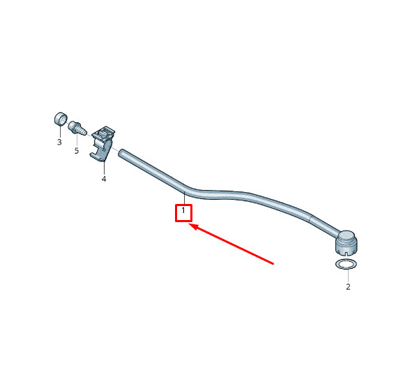 Conduit de reniflard Audi A3 Sportback 8P 0Am301472C