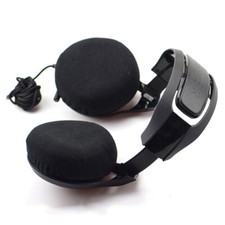 2 Pcs Comfortable Washable Sweat Absorption Stretchable Headphone Covers