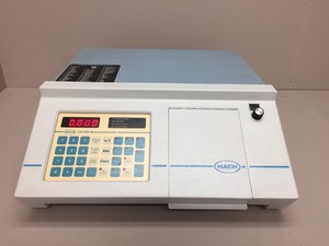 Hach Dr3000 Single Beam Spectrophotometer Model 00 Ebay