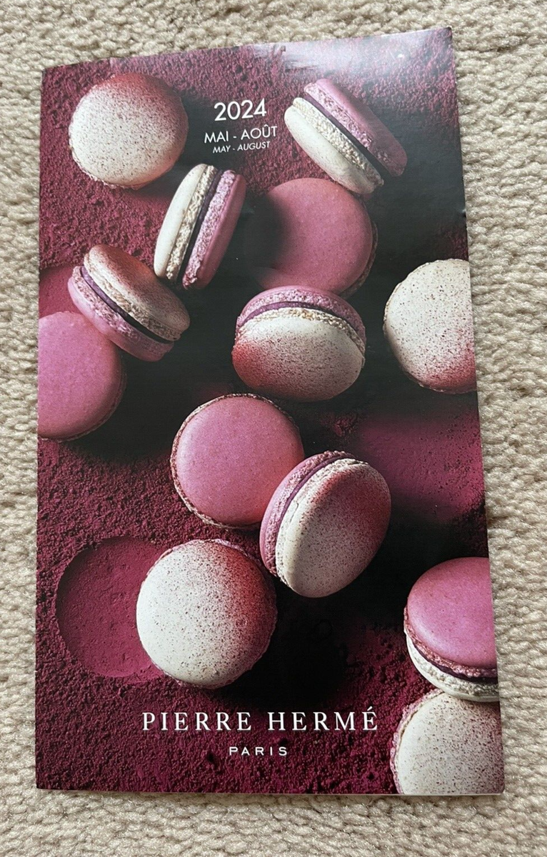 macaron Hermes Pierre Herme Paris New Macarons France Empty Box 2024 4.75''x2''x7