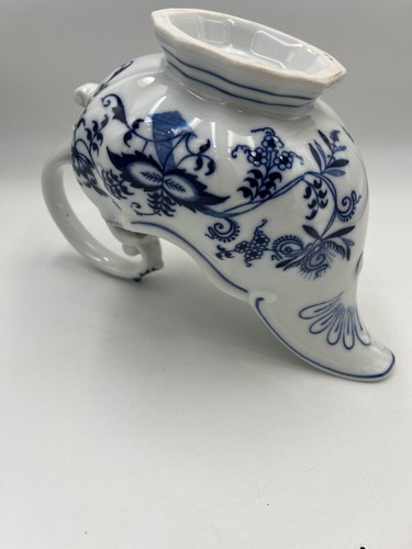 Vintage Blue Danube blaue Zwiebelgriff 9,5" Sauciere Rechteck gestempelt Japan - Bild 5 von 12