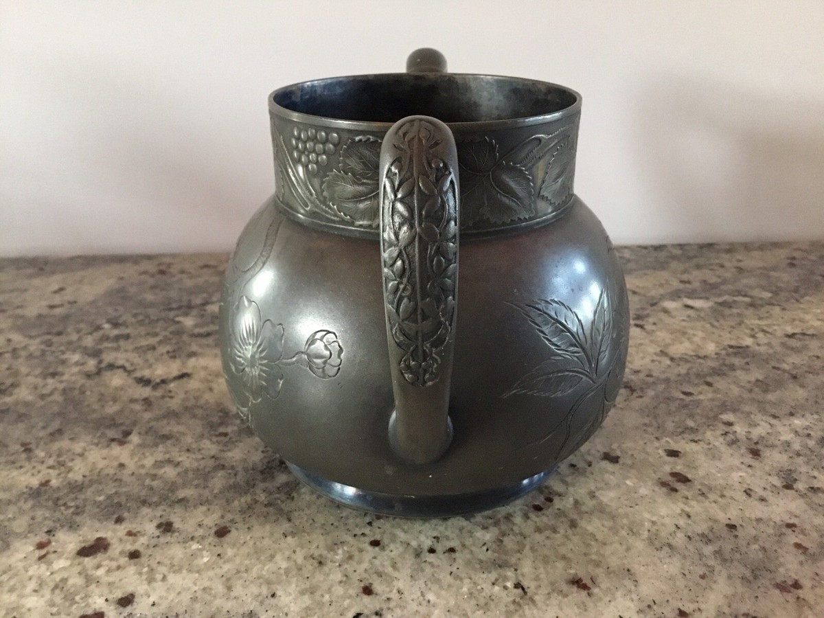 Vintage Pairpoint Mfg Co Quadruple Plate Sugar Pot 324 | eBay