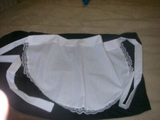 VICTORIAN  WAIST APRON - ADULTS 50'S STYLE / FRENCH