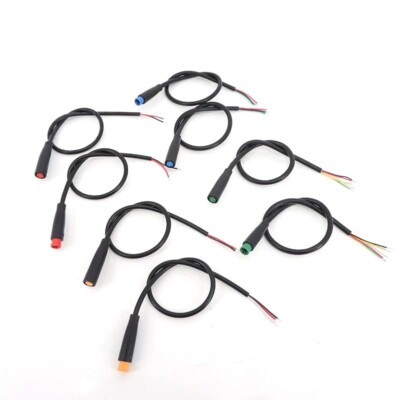 6mm M6 2 3 4 5 6 core Julet ebike Plug Connector Signal Bicycle electric Cable