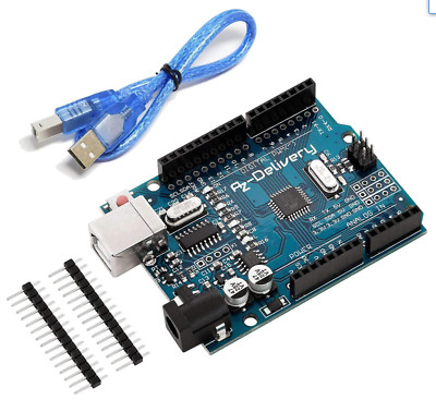 Mikrocontroller Board AZ-ATmega328-Board mit USB-Kabel CH340