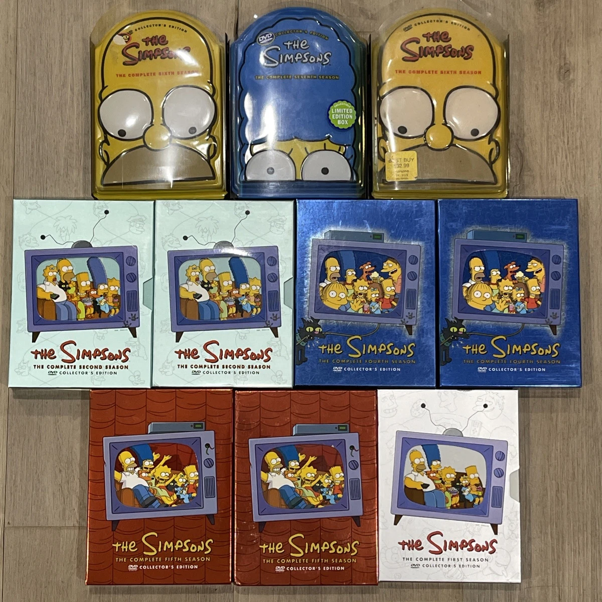 The Simpsons 10 Season DVDs & Blu-ray Discs for sale | eBay