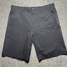 Callaway Golf Shorts Mens 34x10 Black Activewear Breathable Shirt Grip