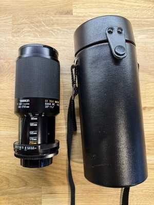 Tamron 80-210mm f3.8-4 CF Tele Macro Objektiv mit Adaptall 2 Mount BBAR MC und Tasche