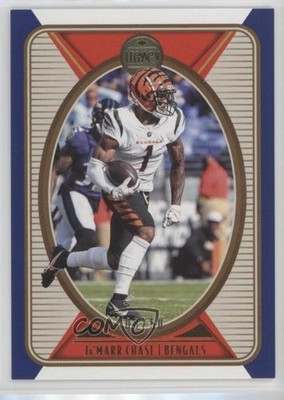 2022 Panini Legacy Blue 8/50 Ja'Marr Chase #19 0tg5
