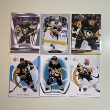 Upper Deck Pittsburgh Penguins  Card Lot (6 Cards)
