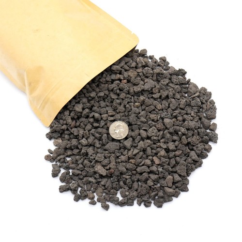 Volcanic Rock for Plants. Black Lava Rock. 1/5 Inch - 2 lbs for Potting Soil,... - Picture 9 of 9
