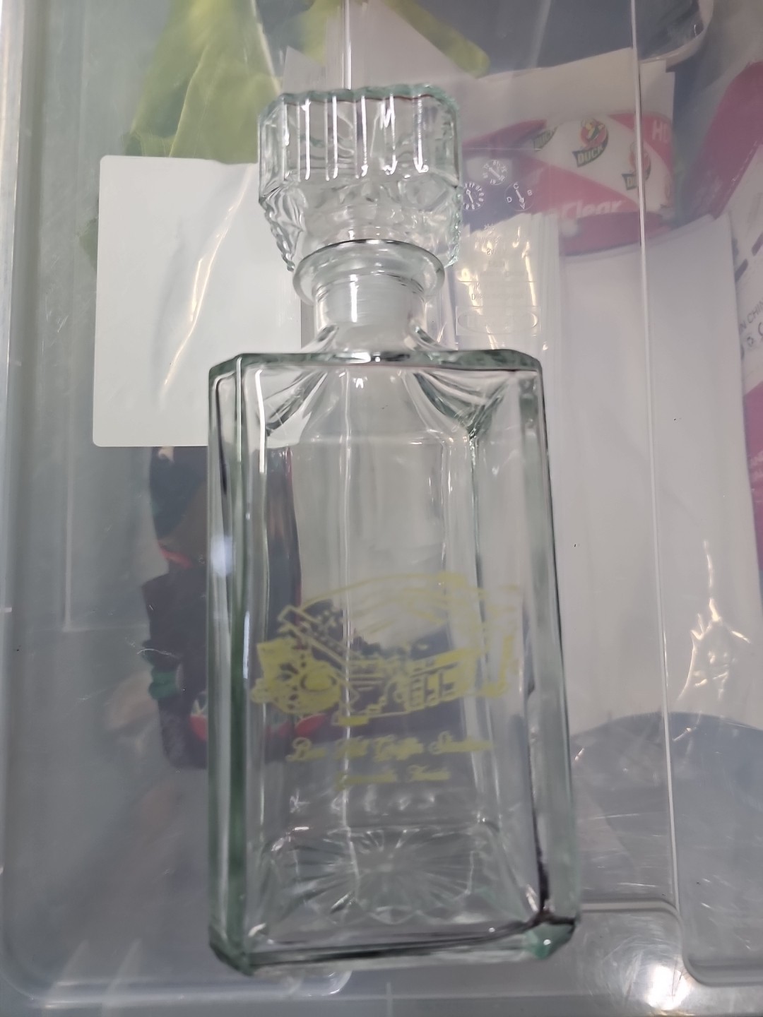 750ml Ben Hill Griffin Stadium Whisky Decanter Glass with Stopper-image