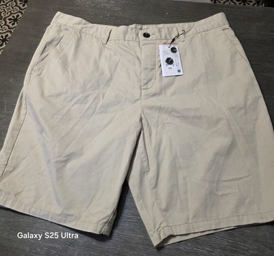 NWT Primark Size 38 Mens Khaki 100% Cotton Straight  Hidden Button Fly 