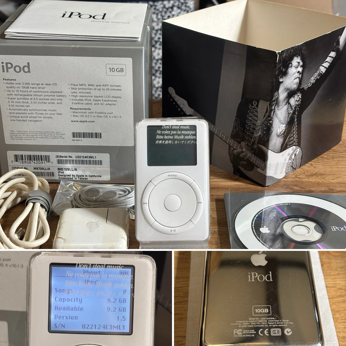 Preços baixos em Apple iPod iPod Classic 1st Geração MP3 Players