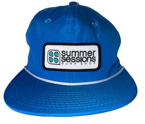 Summer Sessions Surf Shop Rope Hat New Hampshire Kids One Size New w/ Tag - Afbeelding 1 van 3