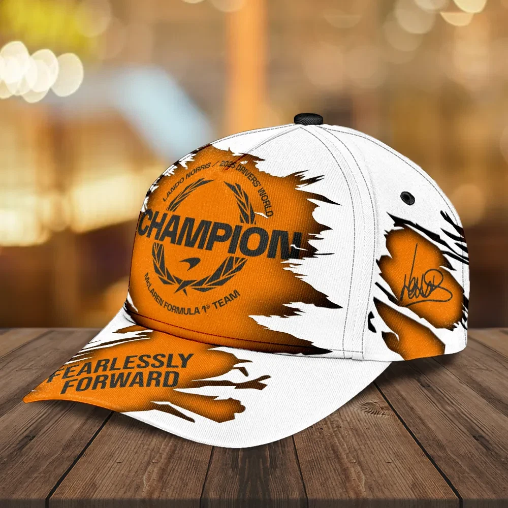 Lando Norris World Champion 2025 Classic Cap, Gift For Fans