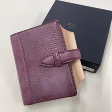 KNOX N-Pias Limited Edition Sumomo Mini 6 Ring Leather Notebook -Unused-