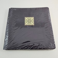 Creative Memories 12x12 Purple Kaleidoscope Medallion Album w/ Pages
