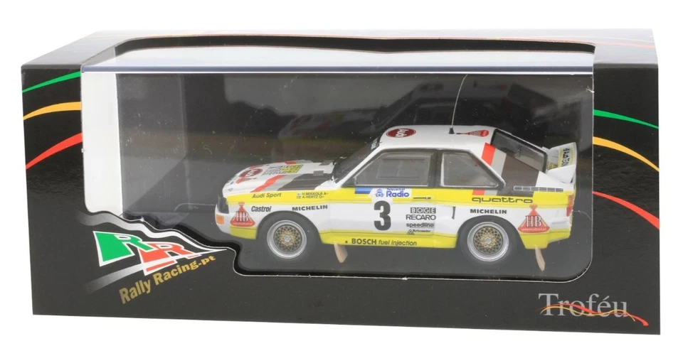 TROFEU, AUDI Sport Quattro n°3 4° al Rally di Svezia 1985 H.MIKKOLA / A.HERTZ... - Immagine 3 di 3