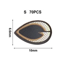 70/72*-2D Holographic Flat Fishing Lure Eyes Tape Stickers Kit For Fly Tying AU