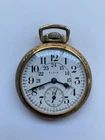 Antique ELGIN 23 Jewels Gold Plated Pocket Watch Pre-Owned Doesn't Run (33-#95)
