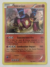 Volcanion XY164 2016 Pokémon Promo Card Rare Shiny Holo Black Star Pokemon