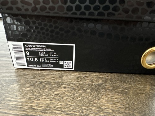 Talla 9 - Nike Zoom Kobe 6 Protro Total Naranja - Imagen 5 de 5