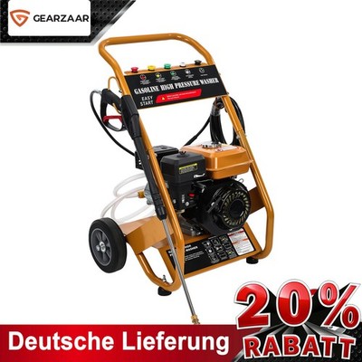 Benzin Hochdruckreiniger 3950 PSI für Autos vertikal 10 L/min 2,6 GPM 6,5PS