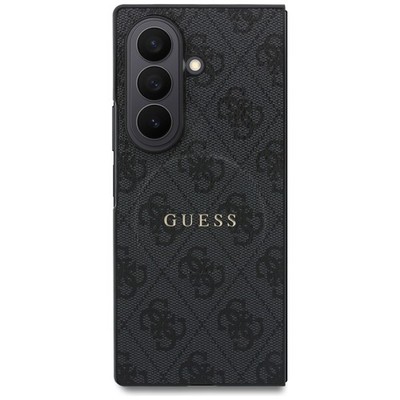 Guess Samsung Z Fold 8 Ultra Hülle Book Case Cover Magnetic 4G Metal Logo black