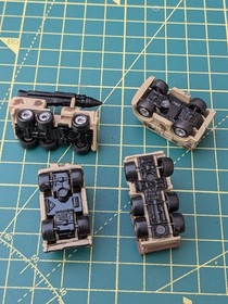 Military Micro Machines Funrise Desert Collection X4 Vehicles